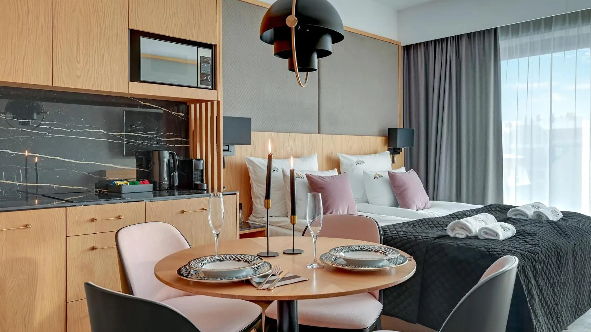 Deo Plaza Riverside & Radisson Spa By Downtown Apartments 그단스크