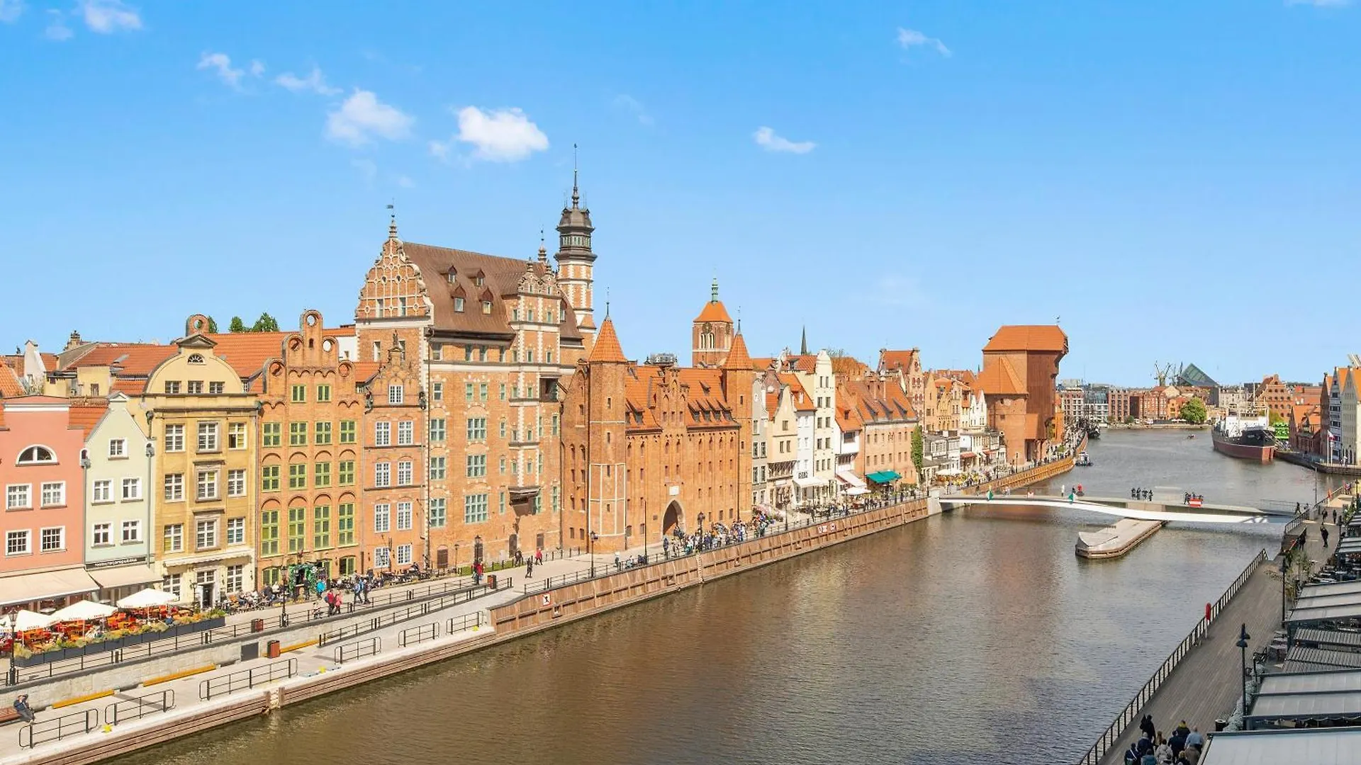 Deo Plaza Riverside & Radisson Spa By Downtown Apartments Gdańsk Polen