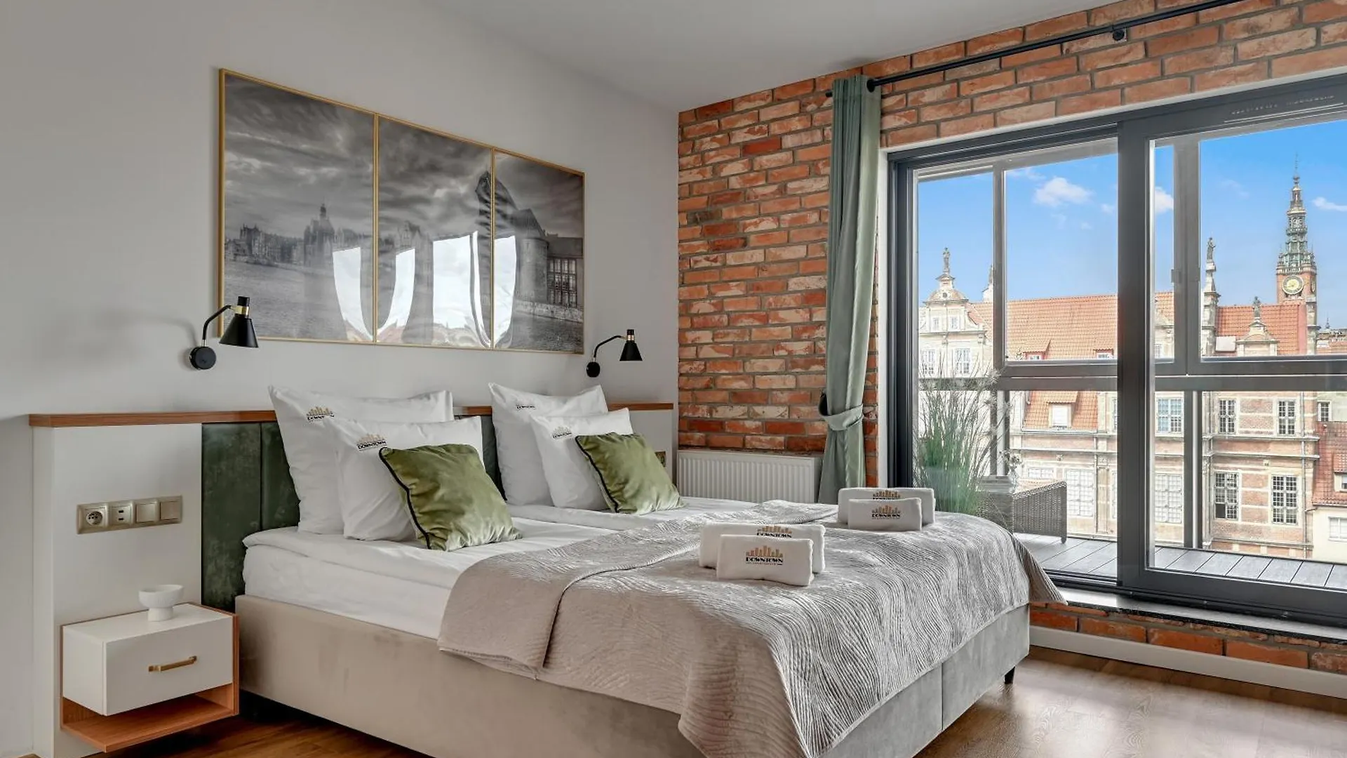 Deo Plaza Riverside & Radisson Spa By Downtown Apartments Gdańsk Polen